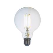 LUUMR Smart LED, set om 3, glödtråd, E27, G95, 7W, klar, Tuya