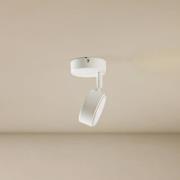 Lindby spotlight Jyla, vit, 4.000 K, Ø 8 cm, GX53