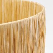 KARE Naples bordslampa, brun, grönvit, papper, höjd 55 cm