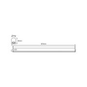 OSRAM LED-ljuslist SWITCH BATTEN, 87 cm, 4 000 K, vit
