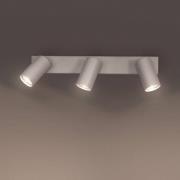 OSRAM takspotlight OCTAGON, vit, 3 lampor, GU10-LED 927 dimbar