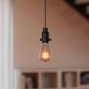 OSRAM Hänglampa VINTAGE 1906, svart, metall, Ø 6,8 cm