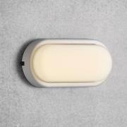 Nordlux LED-utomhusvägglampa Cuba Bright, 20,5 x 10 cm