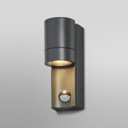 OSRAM Sensor-utomhusvägglampa ENDURA CLASSIC ISIDOR mörkgrå