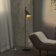 OSRAM golvlampa Decor Bell, svart, stål, E27, H 120 cm