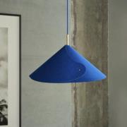 OSRAM hänglampa Decor Flip, blå, filt, E14, justerbar