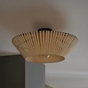 OSRAM taklampa Decor Stripes beige Ø 40,5 cm textil E27