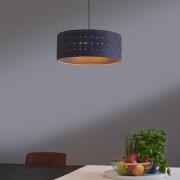OSRAM hänglampa Decor Felt Weaving, Ø 48 cm, grå, filt E27