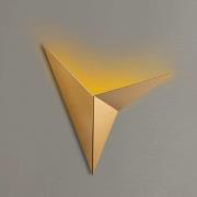 Opviq Vägglampa Kus, guld, metall, höjd 34 cm, G9
