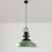 Opviq Hänglampa Craft, grön, metall, Ø 41 cm, E27