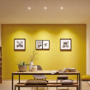 Paulmann inbyggnadslampa Nova, vit Ø 8 cm GU10-LED IP44 3-pack