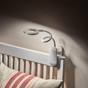 Philips LED-klämlampa Forys med batteri