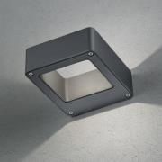 Trio Lighting LED-utomhusvägglampa RENO, antracit, bredd 12 cm metall ...