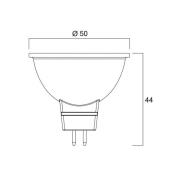 Sylvania LED-lampa SUPERIA RETRO GU5.3 MR16 5 W 840 480 lm dimbar