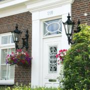 K.S. Verlichting Charles vägglampa för utomhusbruk, svart