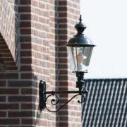 K.S. Verlichting NOTARIS L - Utomhus vägglampa, svart