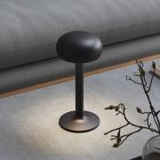 PLEASE WAIT to be SEATED Akku-bordslampa Emendo svart IP44