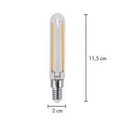 STAR TRADING LED-lampa rörlampa T20 E14 11,5 cm 2,5 W 2 200 K dimbar