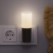 OSRAM LED-uttagsnattlampa LUNETTA FLARE svart Sensor