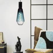 EGLO LED-lampa E27 4W T100 2.000K filament blå dimbar
