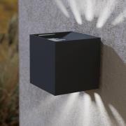 EGLO LED-vägglampa Calpino 2, svart