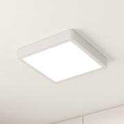 EGLO LED-taklampa Fueva 5 IP44 3000K vit 21x21cm