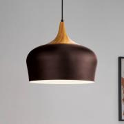 EGLO Obregon - formskön taklampa i brunt