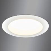 Arcchio Arian - LED-inbyggd spot i vitt, 14,5cm 12.5W