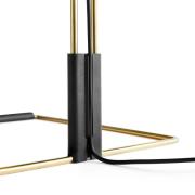 HAY LED-bordslampa Matin, lila/mässing, höjd 38 cm