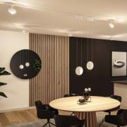 Paulmann URail LED-spot Alejandro, signalvit, 3 000 K, dimbar.