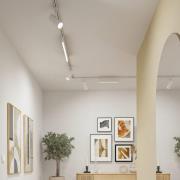 Paulmann URail LED-skenespot Theron, 4000K signalvit