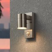 EGLO LED-vägglampa Riga 5 stål, 16 cm stål Sensor