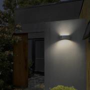 OSRAM solcellsvägglampa ENDURA STYLE UPDOWN, grå, sensor IP65