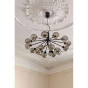 Nuura Aps Apiales 18 Chandelier Satin Black/Optic Smoked - Nuura