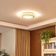 Lindby Ilektra LED-taklampa Ø 50,5 cm glitter