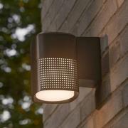 Nordlux Utomhusvägglampa Sidara Seaside, svart, IP54, E27