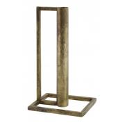 Nordal - Ljusstake, cubic, antik mässing