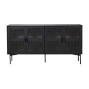 NFG - RAFFELS Sideboard 4 dörr/ek, svart
