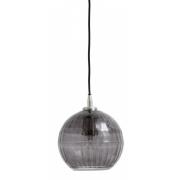 Nordal - NYX hanging lamp, cut glass, smoke