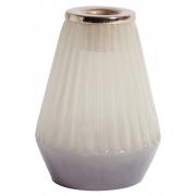 Nordal - DOUCE candle holder, h-10, dusty purple