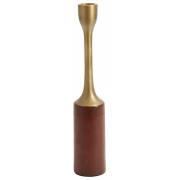 Nordal - Candle holder, tall S rusty patina/brass
