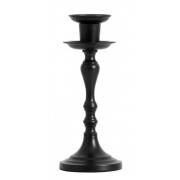 Nordal - TANNA candle holder, black, medium