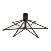 Nordal - Candle holder, star, large, black