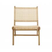 Nordal - VASAI lounge chair, natural