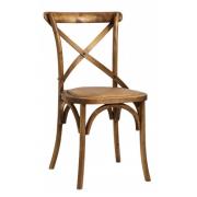 Nordal - Dinner chair X, natural, wooden