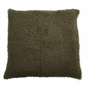 Nordal - LYRA cushion cover, L, knitted, olive