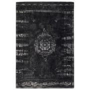 Nordal - GRAND woven rug, dark grey/black