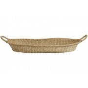 Nordal - PORTO basket w handle, L, nature