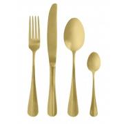 Nordal - GOLD cutlery, s/4