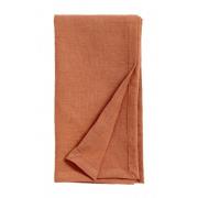 Nordal - Napkin, terracotta, hemmed